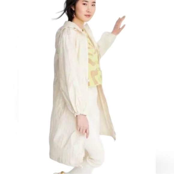 Future Collective XS Women's Cream Hooded Jacket - Picture 1 of 6